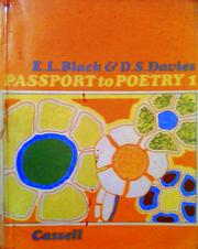 Front cover of Passport to Poetry by E. L. Black