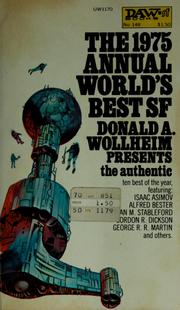Front cover of The 1975 Annual world's best SF by Donald A. Wollheim
