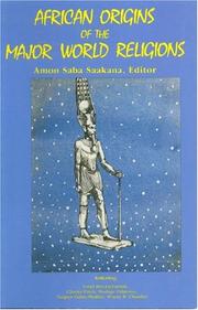 Front cover of African Origins of the Major World Religions by Amon Saba Saakana