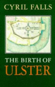 Cover of The Birth of Ulster by Cyril Bentham Falls