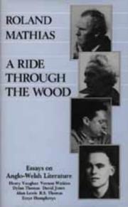 Front cover of A ride through the wood by Roland Mathias