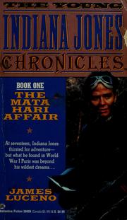 Front cover of The Mata Hari Affair (The Young Indiana Jones Chronicles, Book 1) by James Luceno