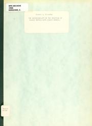 Front cover of The reversibility of the reaction of alkali metals with liquid amonia by Ernest J. Kirschke
