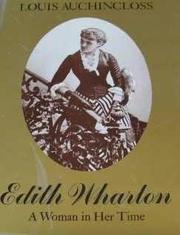 Cover of Edith Wharton by Louis Auchincloss