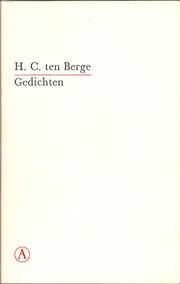 Cover of Gedichten by H. C. ten Berge
