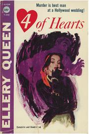 Front cover of The four of hearts by Ellery Queen