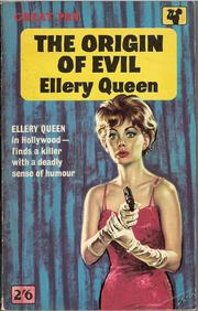 Front cover of The origin of evil by Ellery Queen