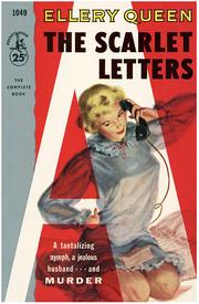 Cover of The scarlet letters by Ellery Queen
