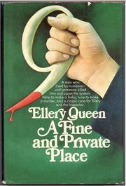 Cover of A fine and private place by Ellery Queen