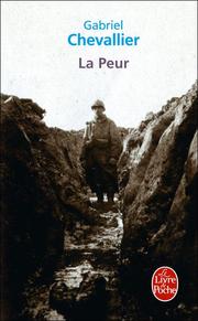 Cover of La peur by Gabriel Chevallier