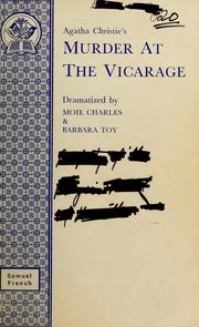 Front cover of Agatha Christie's Murder at the vicarage by Moie Charles