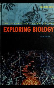 Cover of Exploring biology by Ella Thea Smith