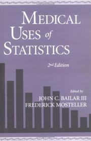 Front cover of Medical Uses of Statistics by John C. Bailar III