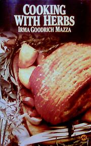 Front cover of Herbs for the Kitchen by Irma Goodrich Mazza
