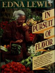 Front cover of In pursuit of flavor by Edna Lewis