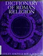 Cover of Dictionary of Roman Religion by Lesley Adkins