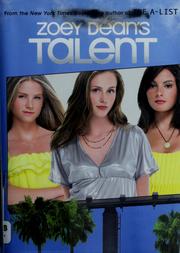 Front cover of Talent (Talent #1) by Zoey Dean