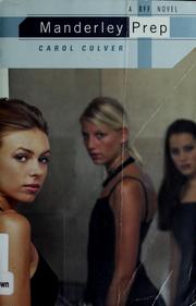 Cover of Manderley Prep by Carol Grace