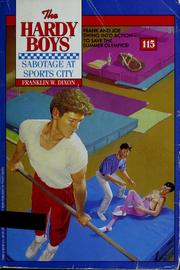 Front cover of Sabotage at Sports City by Franklin W. Dixon