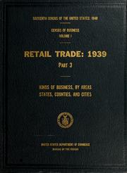 Cover of Sixteenth census of the United States by United States. Bureau of the Census