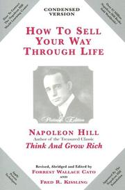 Cover of How to sell your way through life by Napoleon Hill