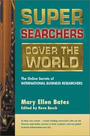 Cover of Super Searchers Cover the World by Mary Ellen Bates