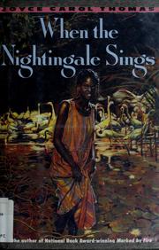 Cover of When the nightingale sings by Joyce Carol Thomas