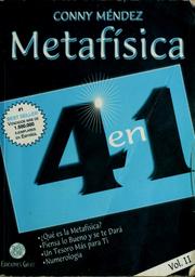Cover of Metafísica by Conny Méndez