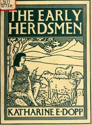 Cover of The early herdsmen by Katharine Elizabeth Dopp