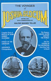 Front cover of The voyages of Joshua Slocum by Joshua Slocum