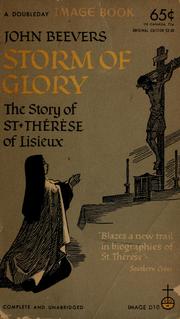 Cover of Storm of glory by John Beevers