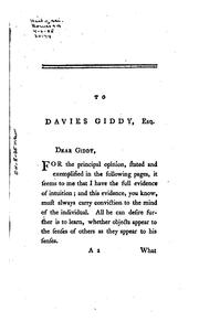 Cover of Observations on the nature of demonstrative evidence by Thomas Beddoes