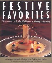Cover of Festive favorites by California Culinary Academy