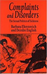 Cover of Complaints and disorders by Barbara Ehrenreich