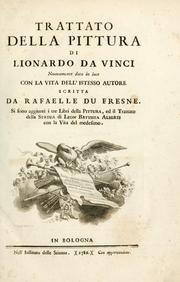 Cover of Trattato della pittura by Leonardo da Vinci