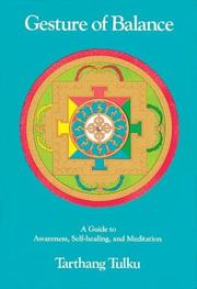 Front cover of Gesture of balance by Tarthang Tulku.