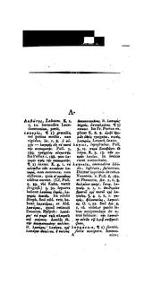 Front cover of Lexicon Xenophonteum by Friedrich Wilhelm Sturz