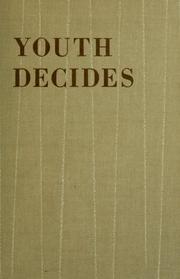 Cover of Youth decides by Vernon A. Jones