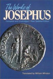 Front cover of The works of Josephus by Josephus, Flavius.