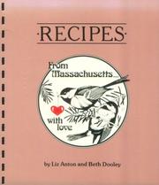 Front cover of Recipes from Massachusetts with love by Liz Anton