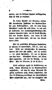 Cover of Über Erziehung für Erzieher by Johann Michael Sailer