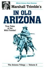 Cover of In old Arizona by Marshall Trimble