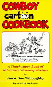 Front cover of Cowboy cartoon cookbook by Jim Willoughby