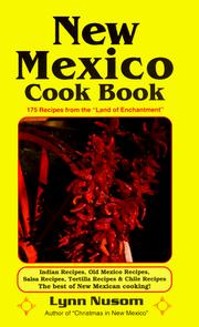 Front cover of New Mexico cook book by Lynn Nusom