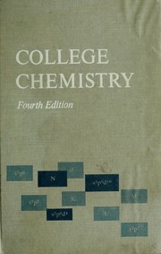 Front cover of The fundamentals of college chemistry by G. Brooks King