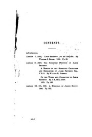 Front cover of James Smithson and his bequest by William Jones Rhees