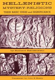 Cover of Hellenistic mystery-religions by Richard Reitzenstein