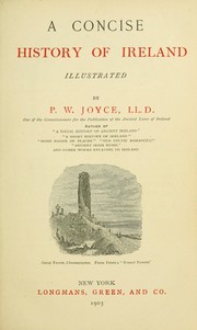 Front cover of A concise history of Ireland by P. W. Joyce