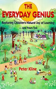 Cover of The Everyday Genius by Peter Kline