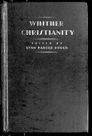 Cover of Whither Christianity by Lynn Harold Hough